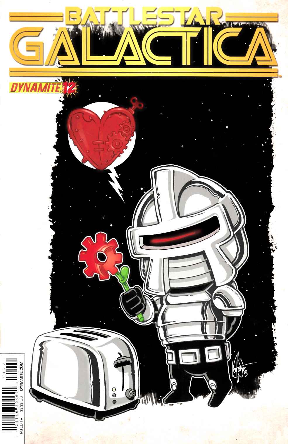 Battlestar Galactica #12 Haeser Cute Subscription Cover [Dynamite Comic] THUMBNAIL