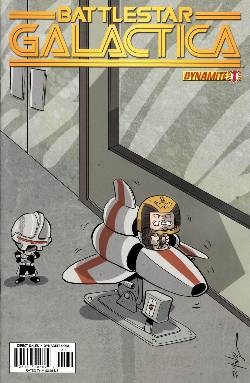 Battlestar Galactica #1 Eliopoulos Subscription Cover [Comic] LARGE