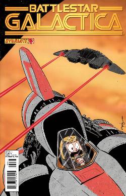 Battlestar Galactica #4 Eliopoulos Subscription Cover [Comic] LARGE