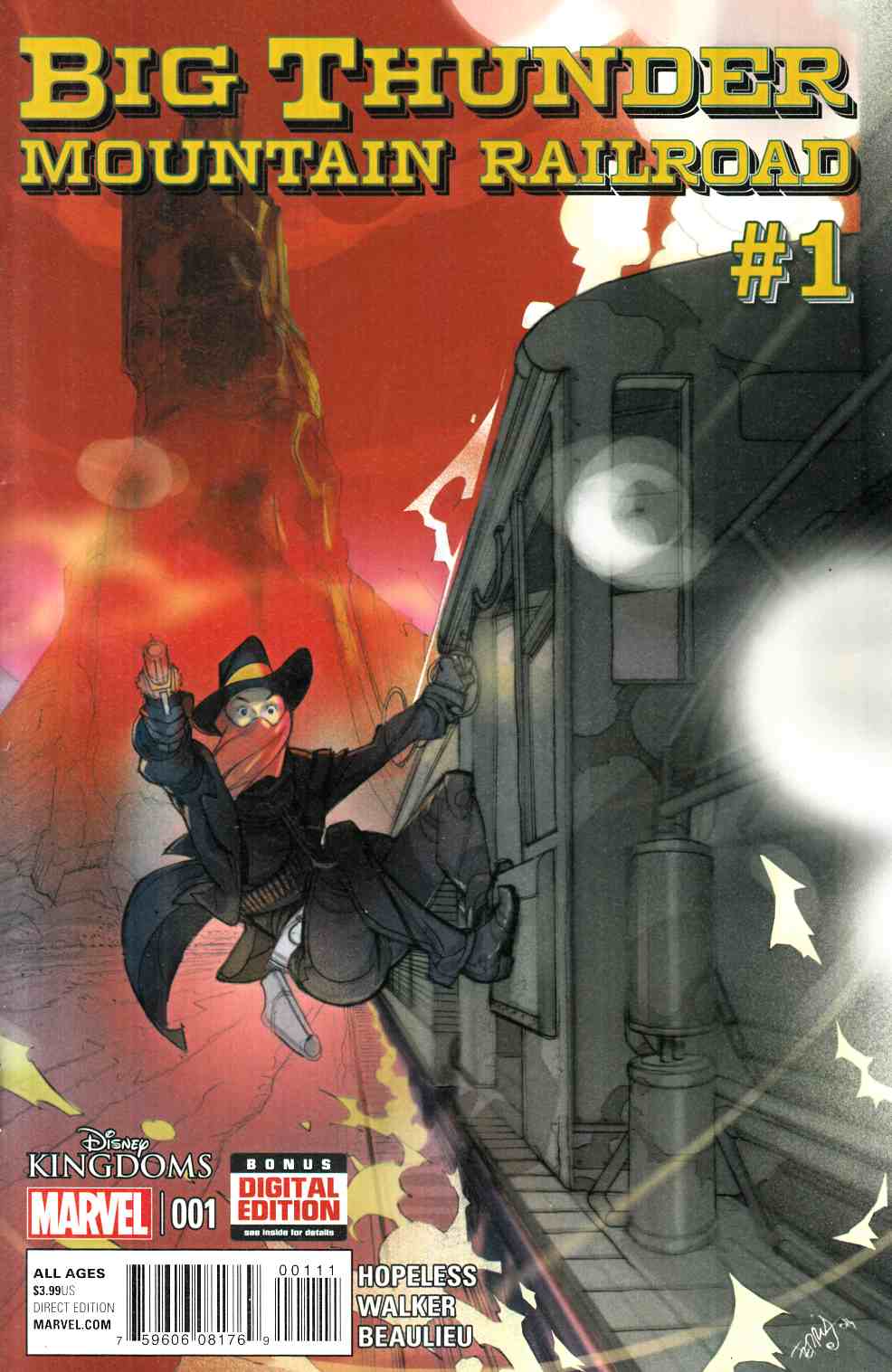 Big Thunder Mountain Railroad #1 [Marvel Comic] THUMBNAIL