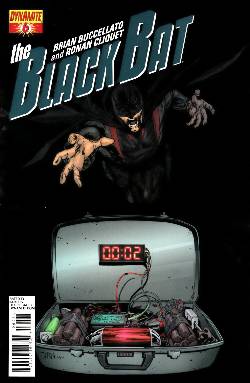 Black Bat #6 Tan Subscription Cover [Comic] LARGE