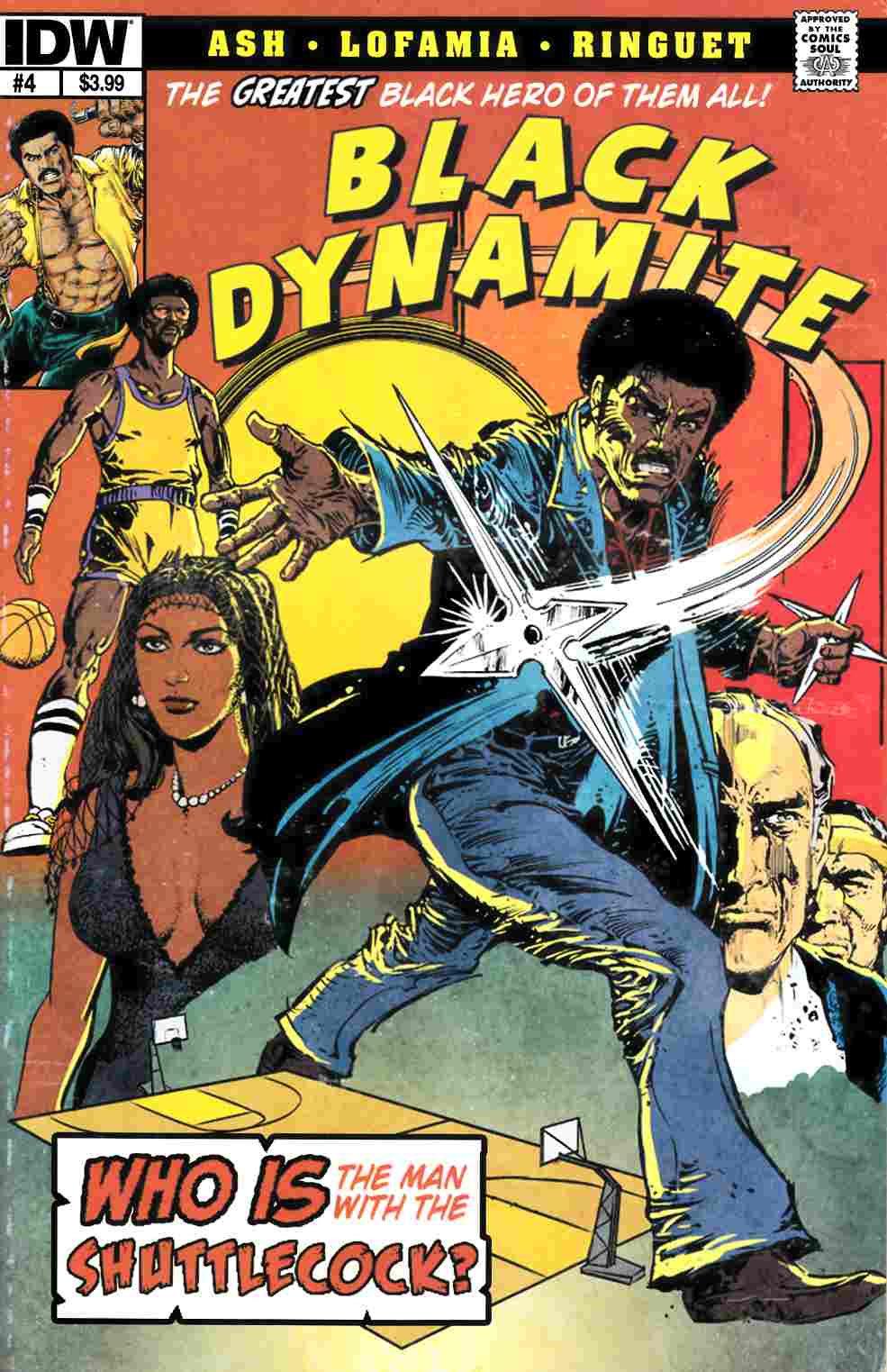 Black Dynamite #4 [IDW Comic] THUMBNAIL
