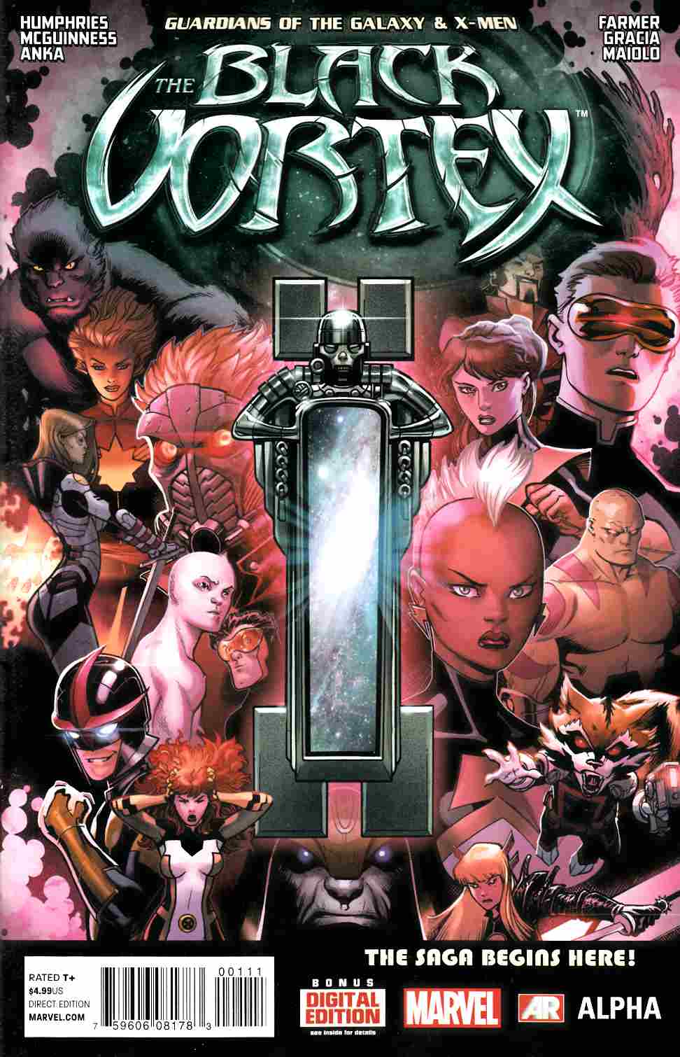 Guardians Of The Galaxy And X-Men Black Vortex Alpha #1 [Marvel Comic] THUMBNAIL