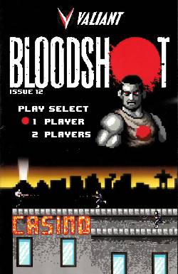 Bloodshot (Vu) #12 8-Bit Cover [Comic] LARGE