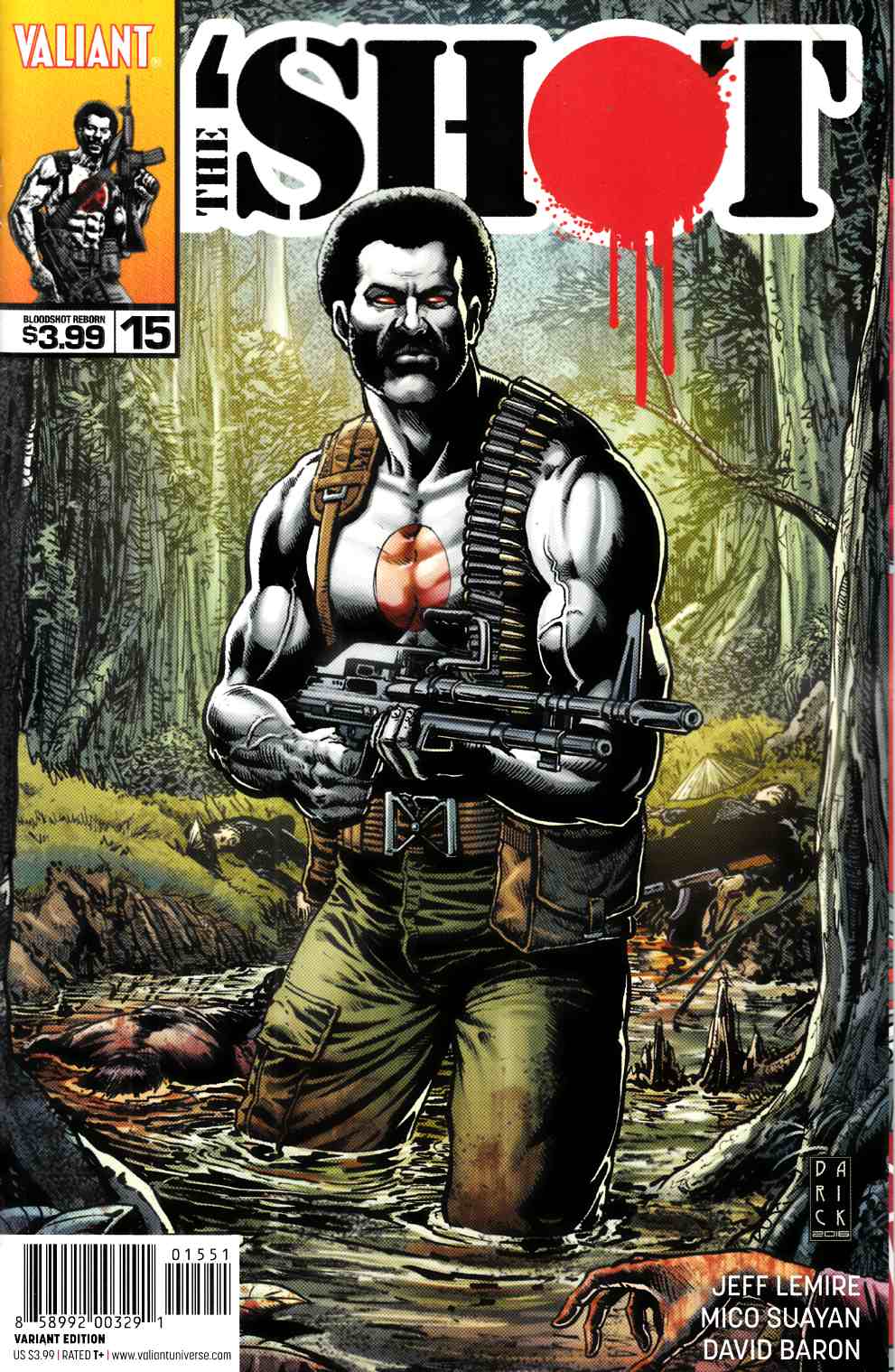 Bloodshot Reborn #15 Cover E- Robertson Incentive [Valiant Comic] LARGE