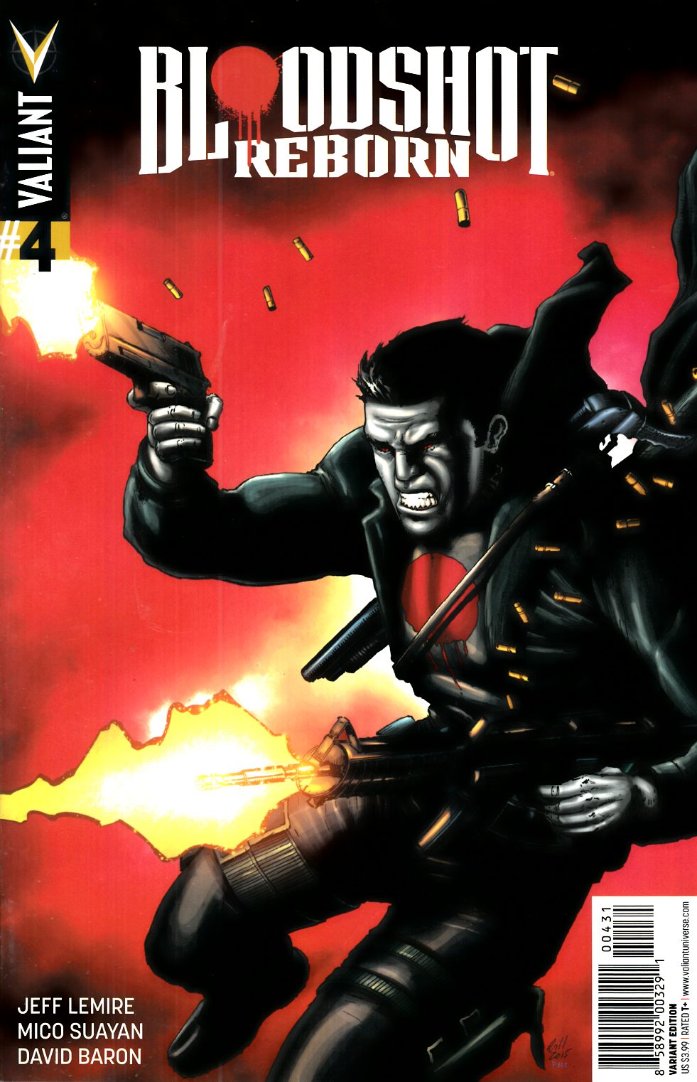 Bloodshot Reborn #4 Cover C- Gill Incentive [Valiant Comic] THUMBNAIL