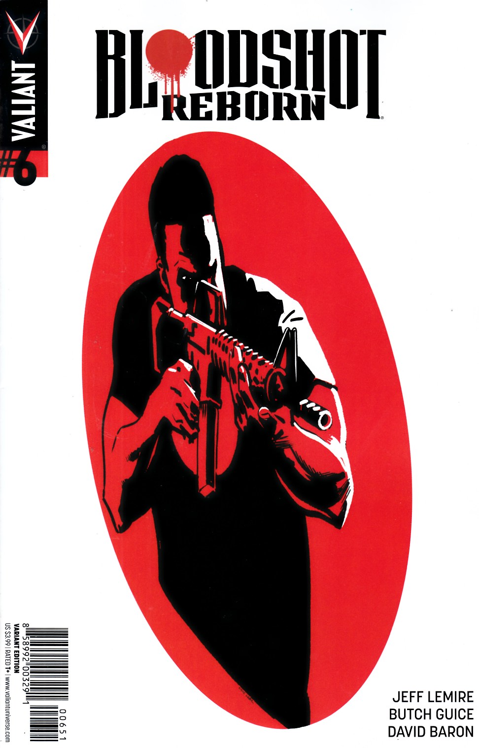 Bloodshot Reborn #6 Cover E- Lieber Incentive [Valiant Comic] THUMBNAIL