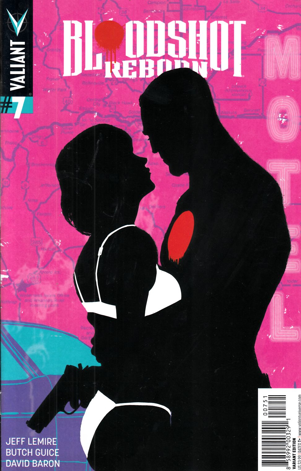 Bloodshot Reborn #7 Cover E- Kano [Valiant Comic] LARGE