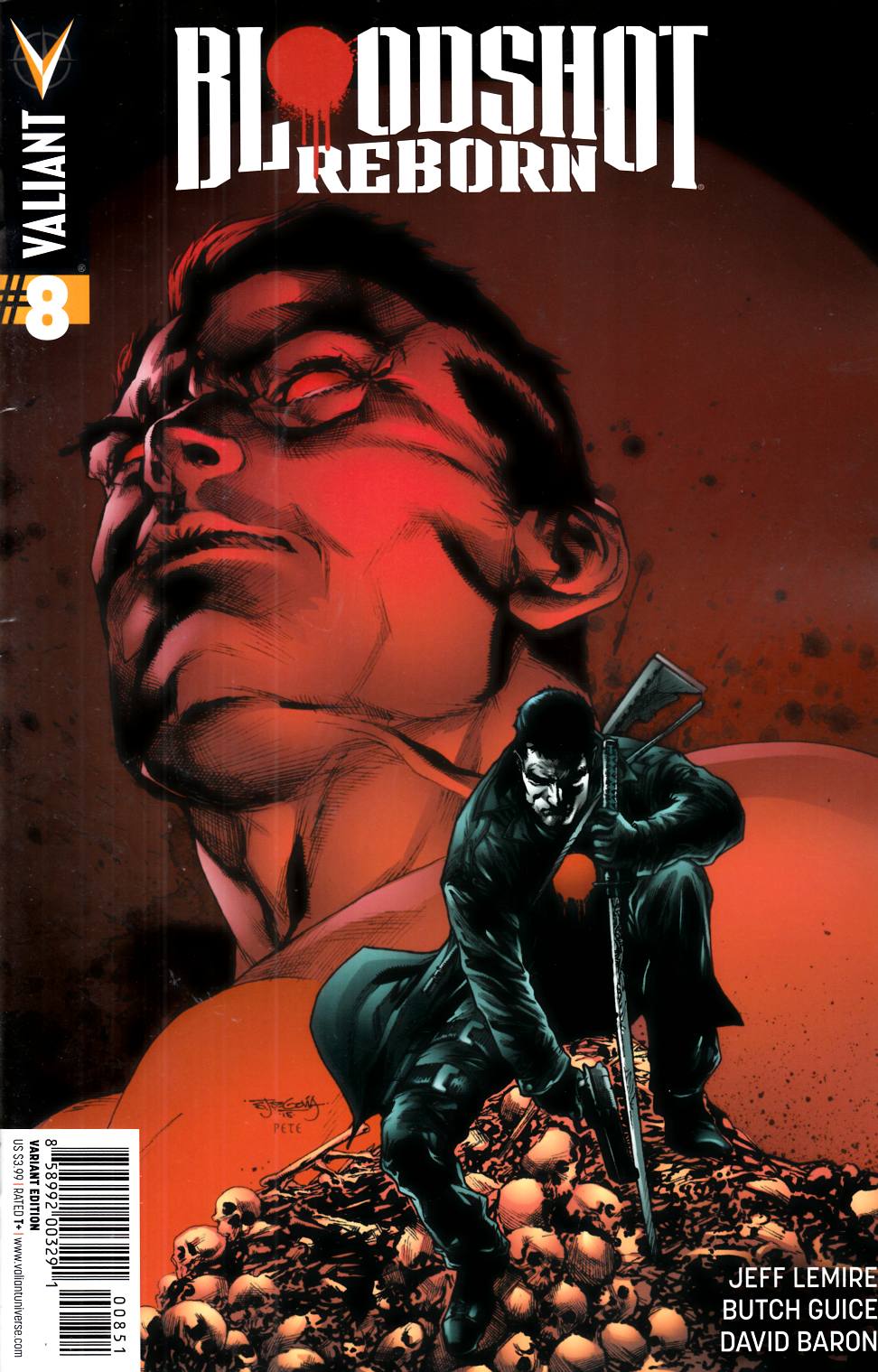 Bloodshot Reborn #8 Cover E- Segovia [Valiant Comic] LARGE