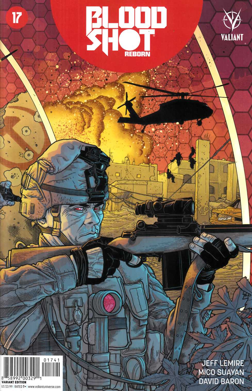 Bloodshot Reborn #17 Cover D Interlock Bodenheim [Valiant Comic] LARGE