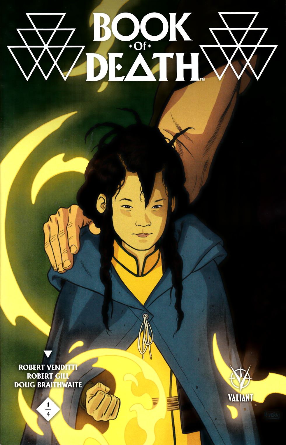 Book of Death #1 Cover H- Rivera Incentive [Valiant Comic] THUMBNAIL