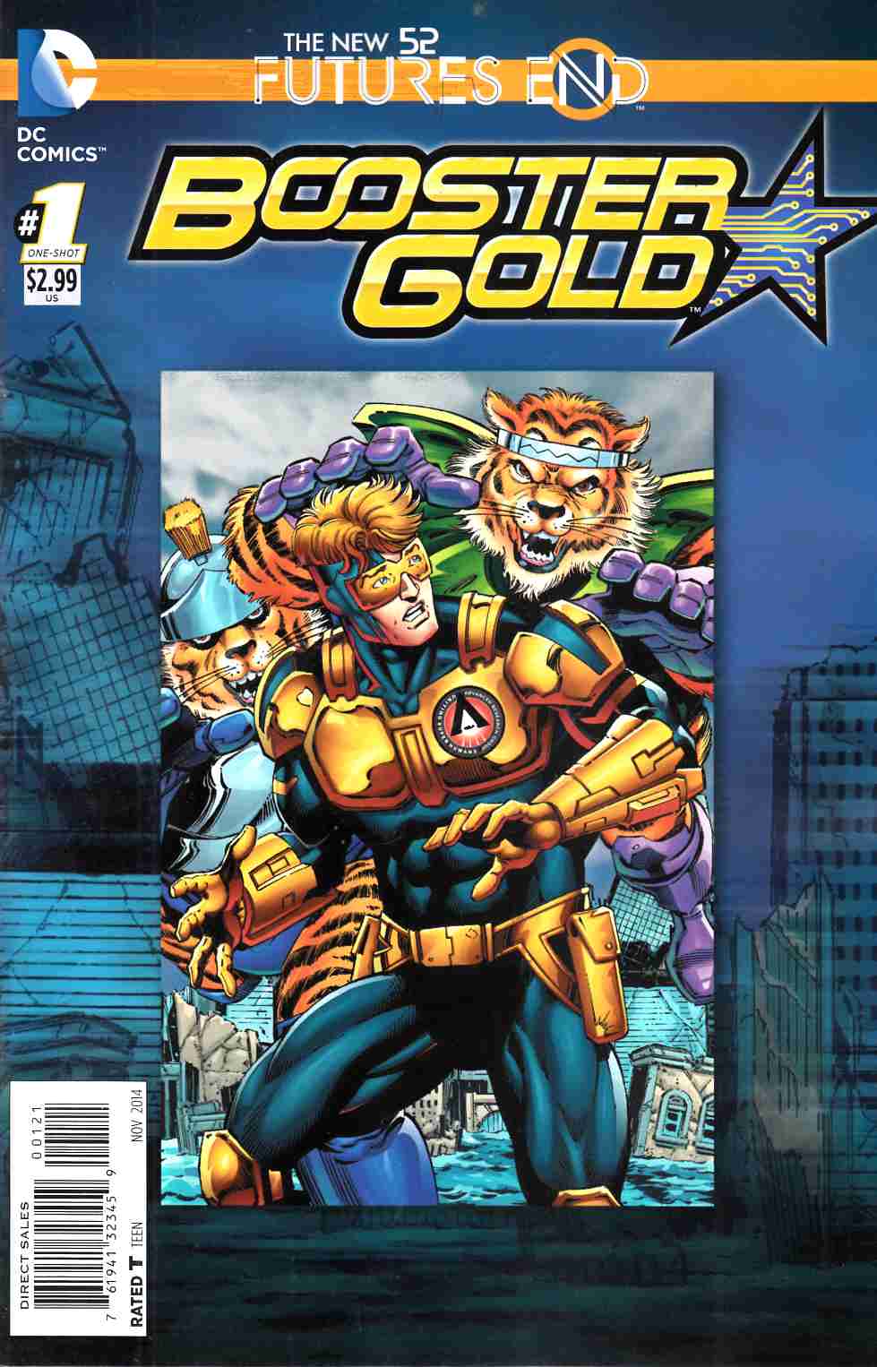 Booster Gold Futures End #1 Standard Edition Near Mint (9.4) [DC Comic] LARGE