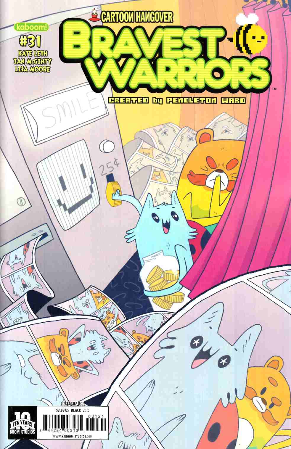 Bravest Warriors #31 Subscription Cover [Boom Comic] THUMBNAIL