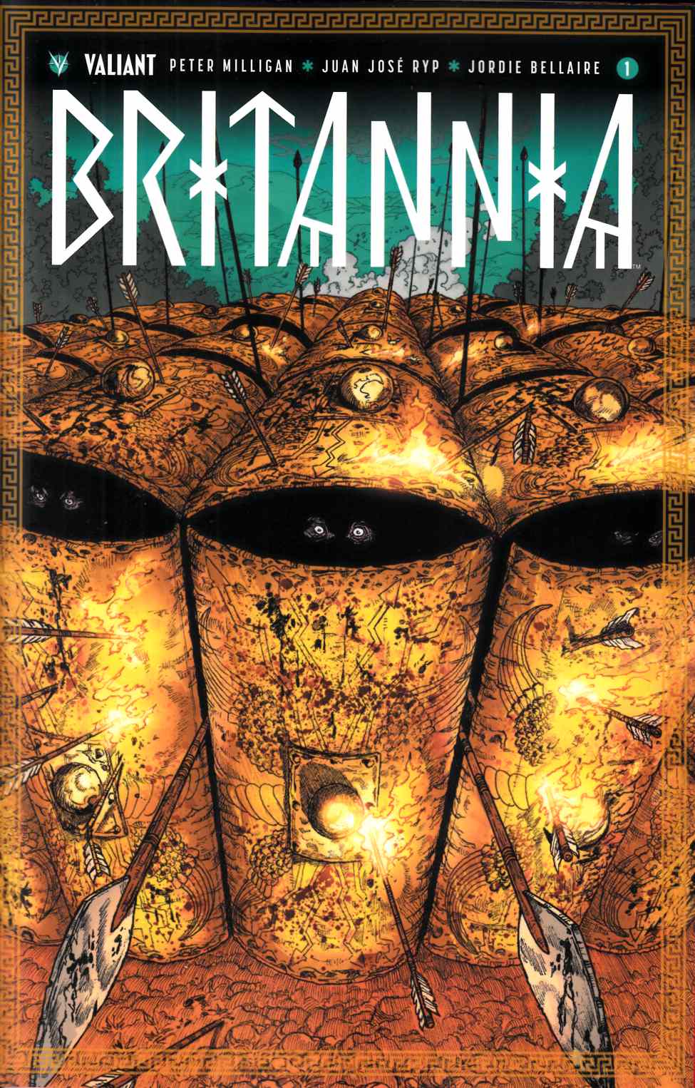 Britannia #1 Cover D- Guinaldo Incentive [Valiant Comic] LARGE