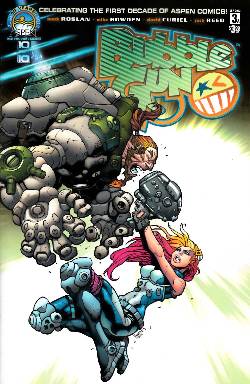 Bubblegun #3 Direct Market Cover [Aspen Comic] LARGE