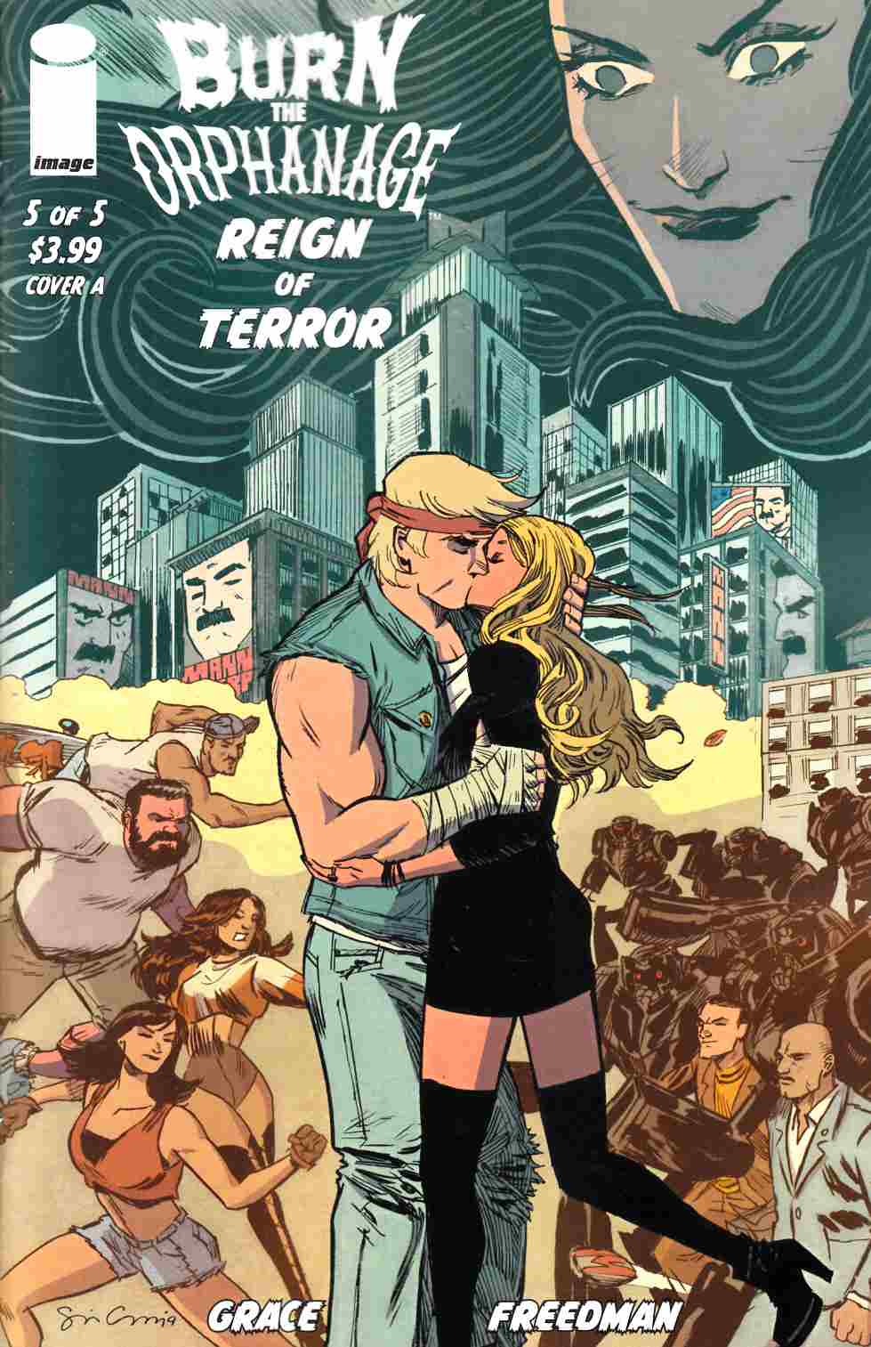 Burn the Orphanage Reign of Terror #5 Cover A- Grace [Image Comic] THUMBNAIL