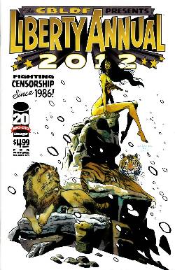 CBLDF Liberty Annual 2012 #5 Cover B- Dodson [Comic] LARGE