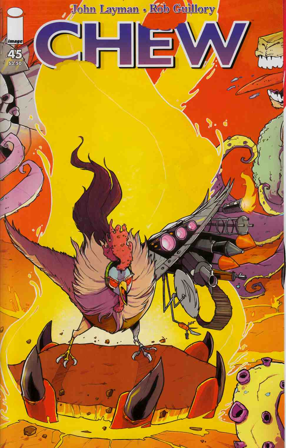 Chew #45 Near Mint (9.4) [Image Comic] LARGE