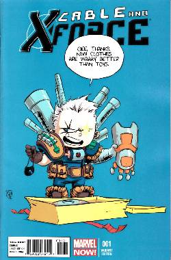 Cable and X-Force #1 Young Baby Cover [Comic] LARGE