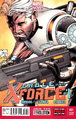 Cable and X-Force #1 Quesada Variant Incentive Cover [Comic] LARGE