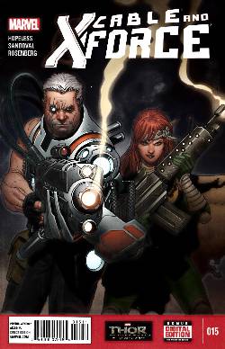 Cable and X-Force #15 Near Mint (9.4) [Marvel Comic] LARGE