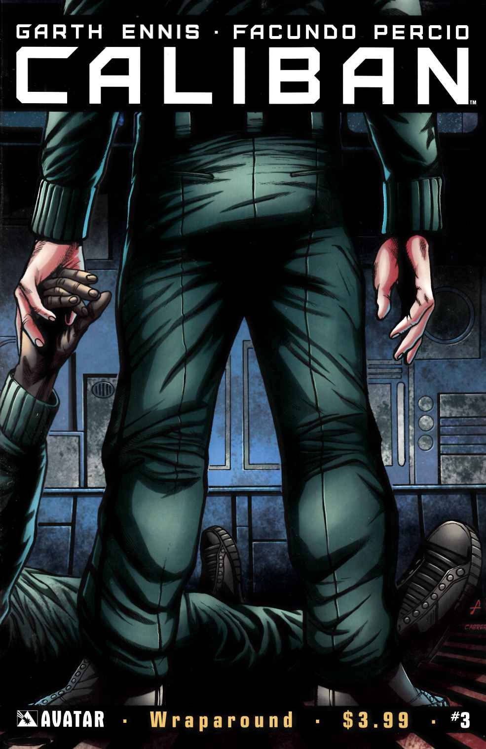 Caliban #3 Wrap Cover [Avatar Comic] THUMBNAIL