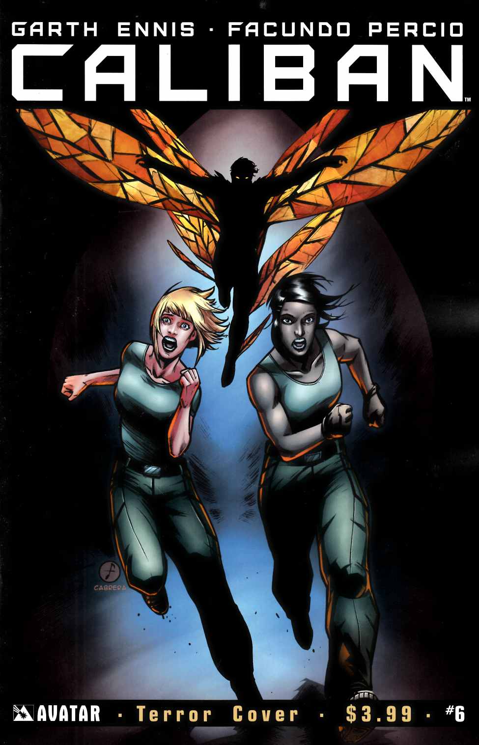 Caliban #6 Terror Cover [Avatar Comic] THUMBNAIL