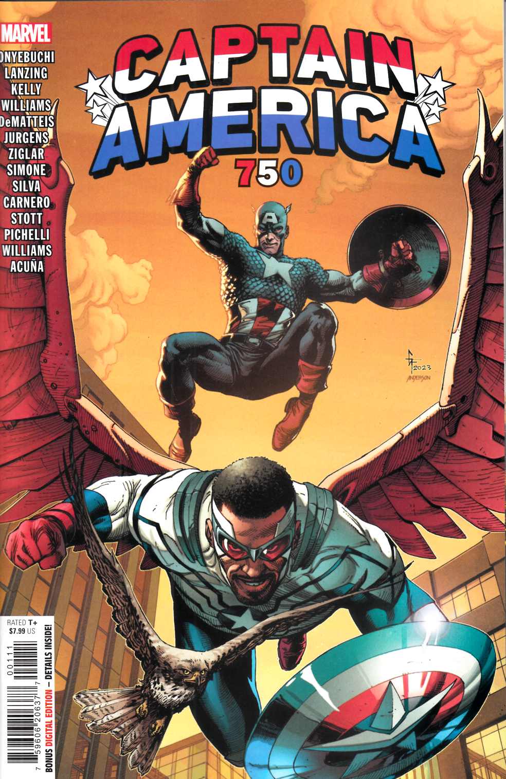 Captain America #750 Near Mint (9.4) [Marvel Comic] THUMBNAIL