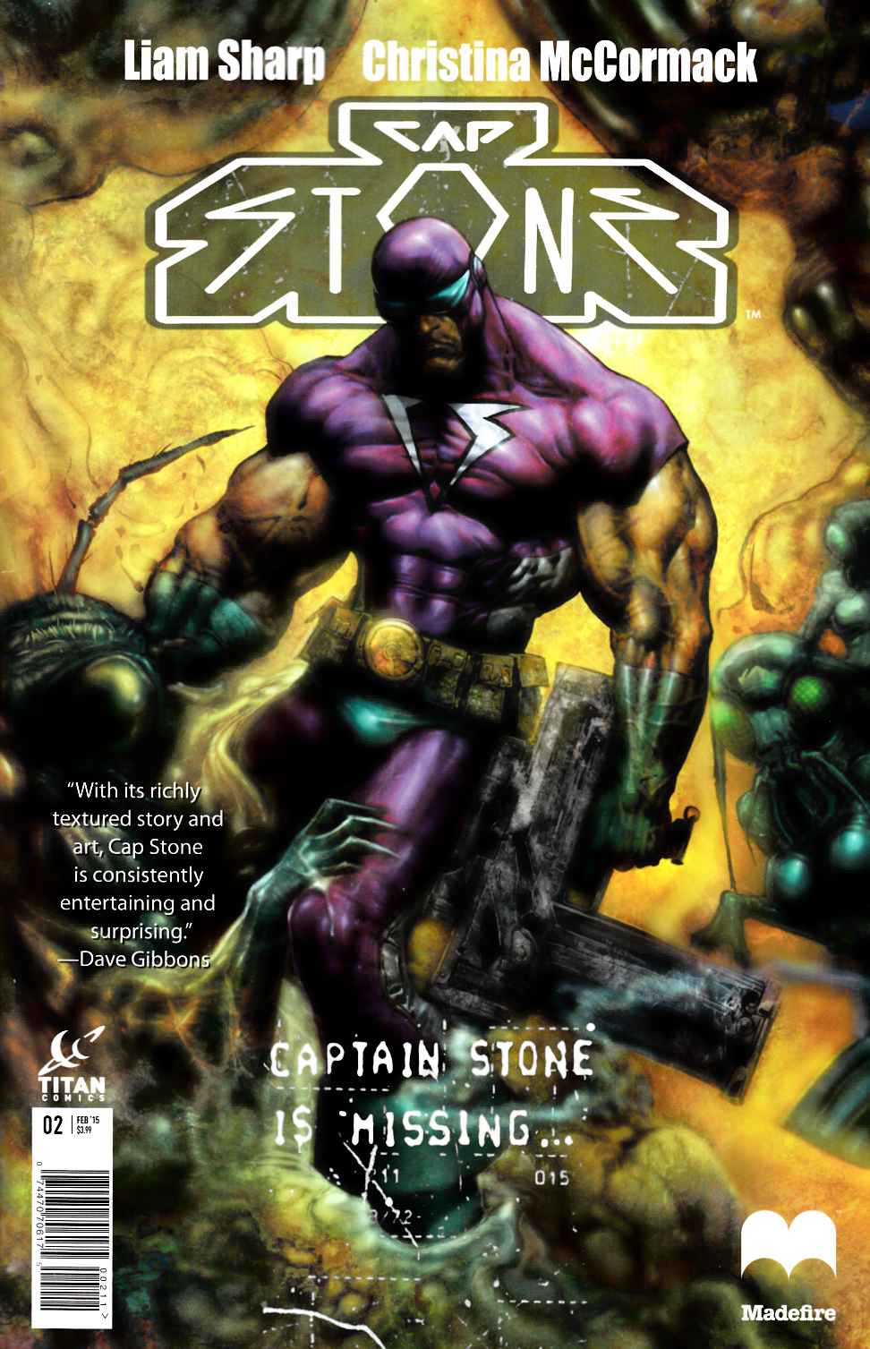 Captain Stone #2 [Titan Comic] THUMBNAIL