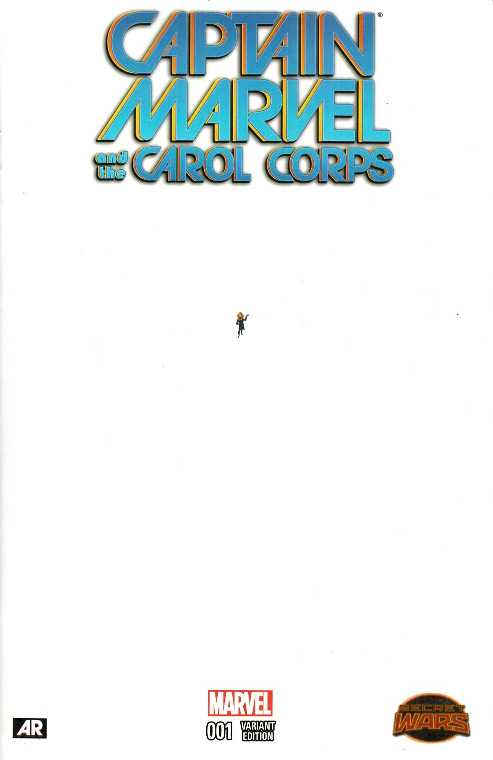 Captain Marvel and Carol Corps #1 Ant Sized Variant Cover [Marvel Comic] THUMBNAIL