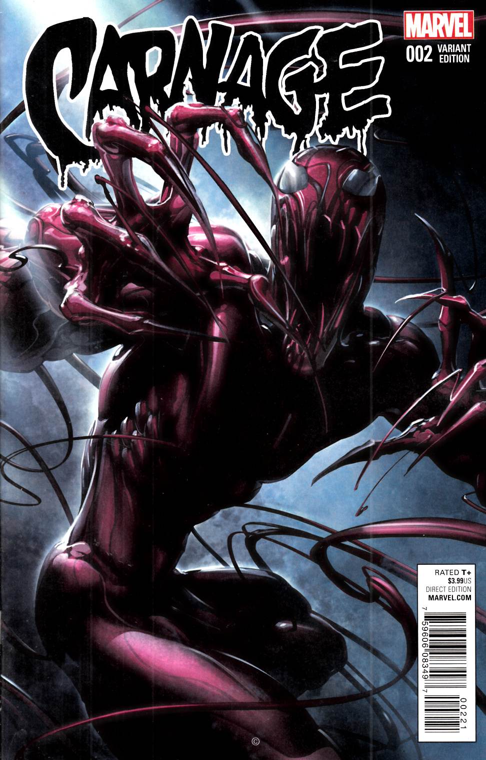 Carnage #2 Crain Variant Cover [Marvel Comic]