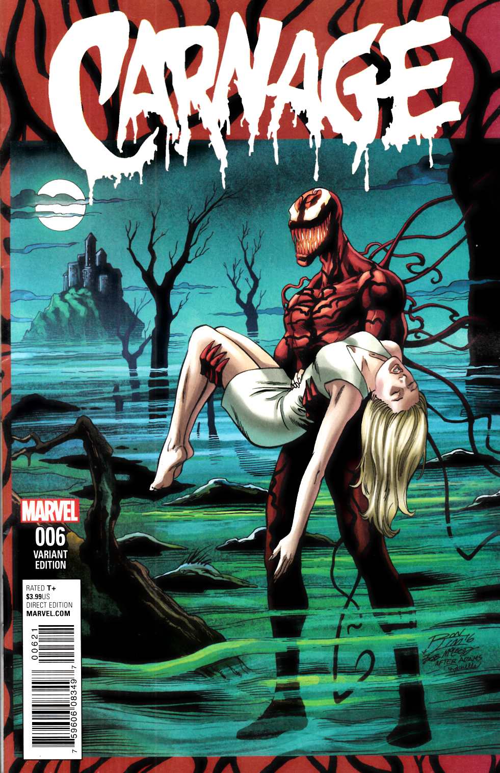Carnage #6 Lim Classic Variant Cover [Marvel Comic]