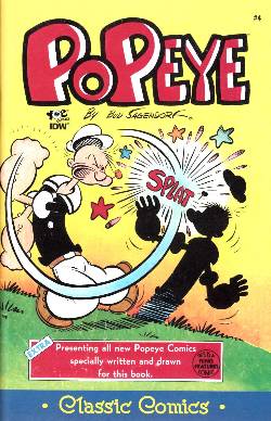 Classic Popeye Ongoing #4 [IDW Comic] LARGE