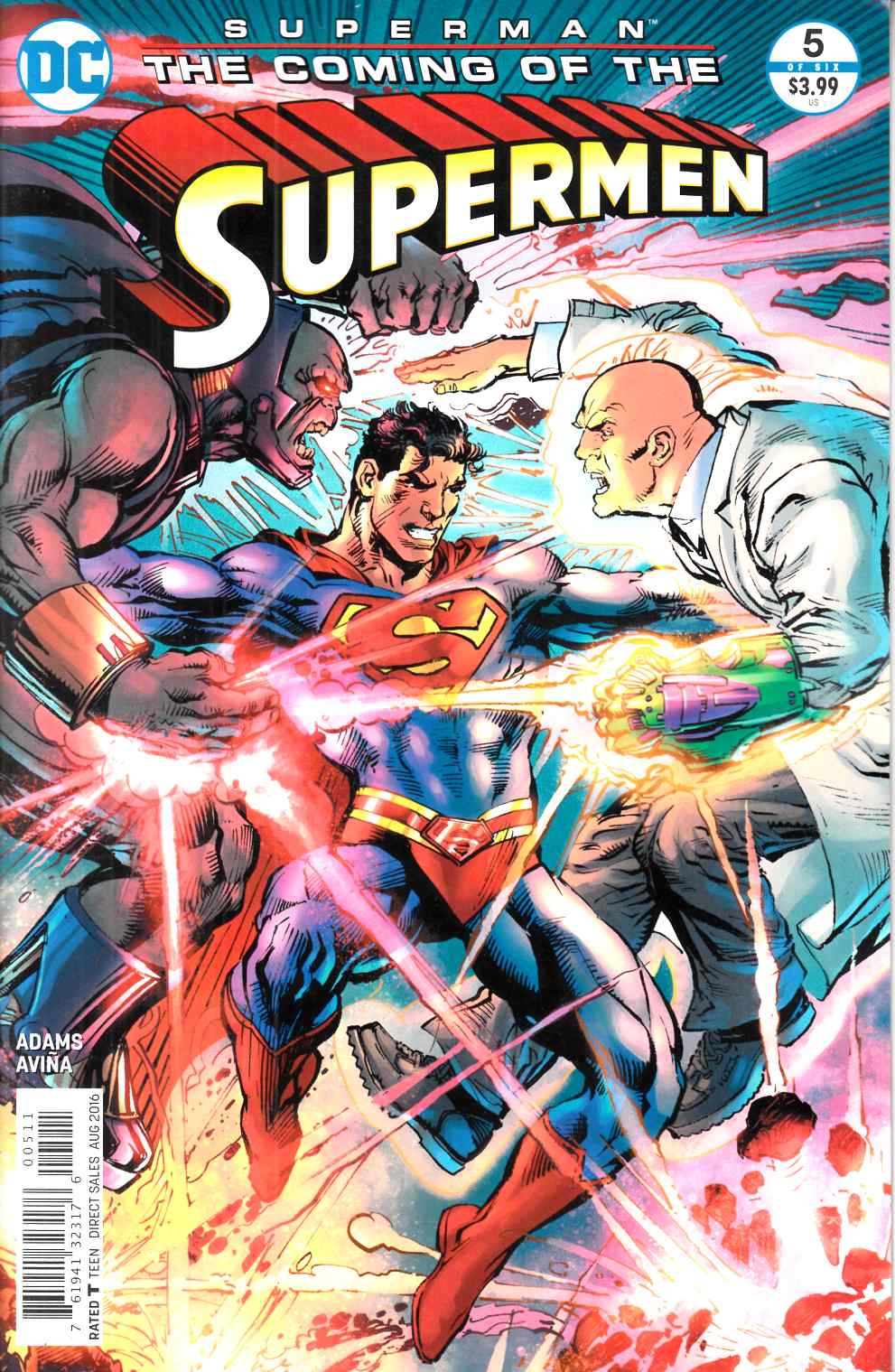 Superman the Coming of the Supermen #5 [DC Comic] THUMBNAIL