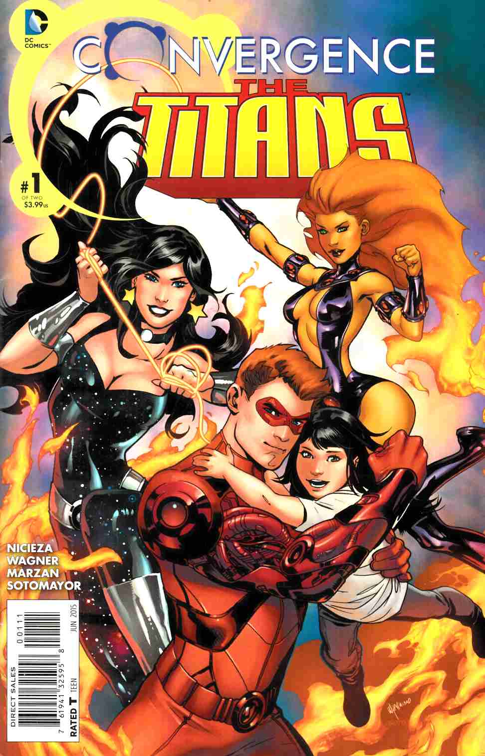 Convergence Titans #1 [DC Comic] THUMBNAIL
