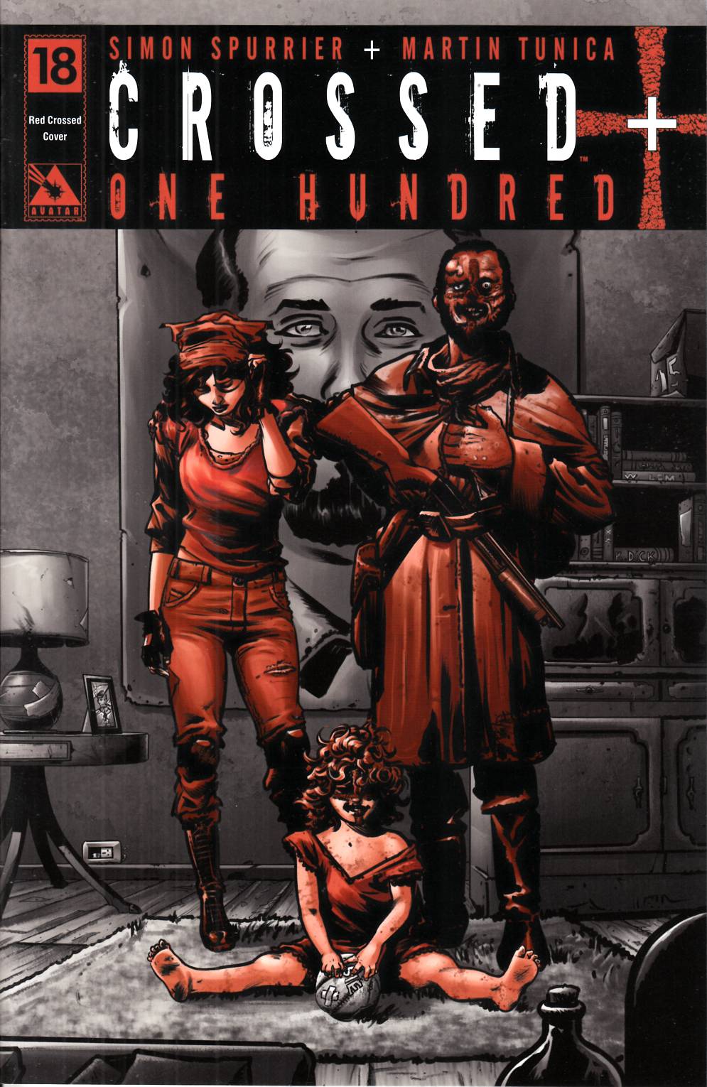 Crossed Plus 100 #18 Red Crossed Incentive Cover [Avatar Comic] THUMBNAIL