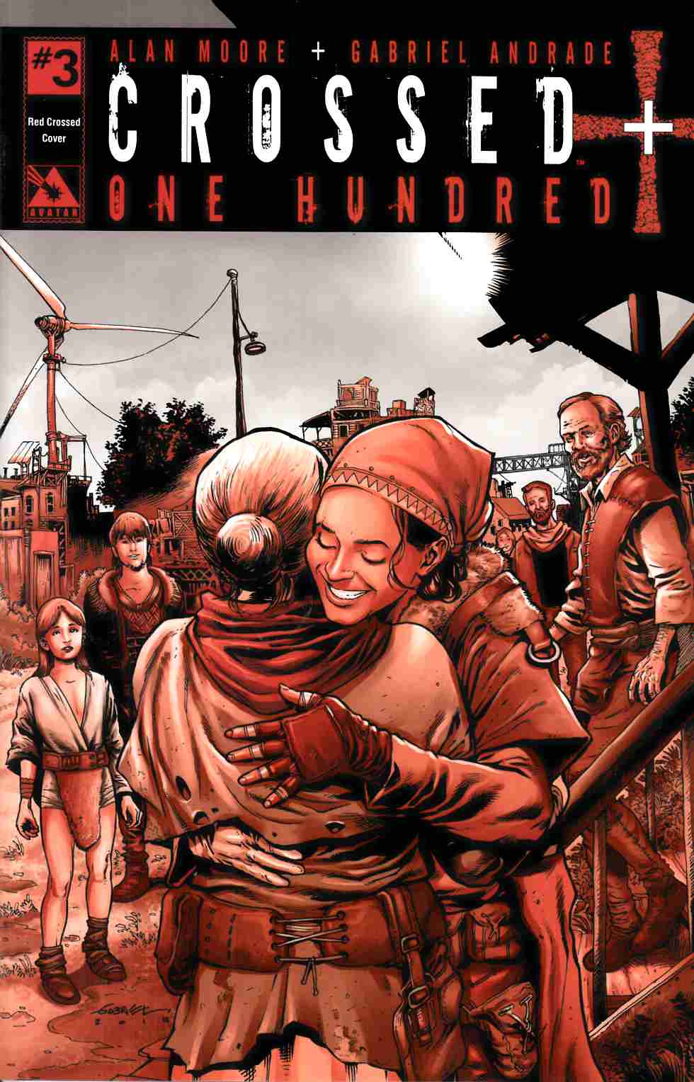Crossed Plus 100 #3 Red Crossed Incentive Cover [Avatar Comic] THUMBNAIL