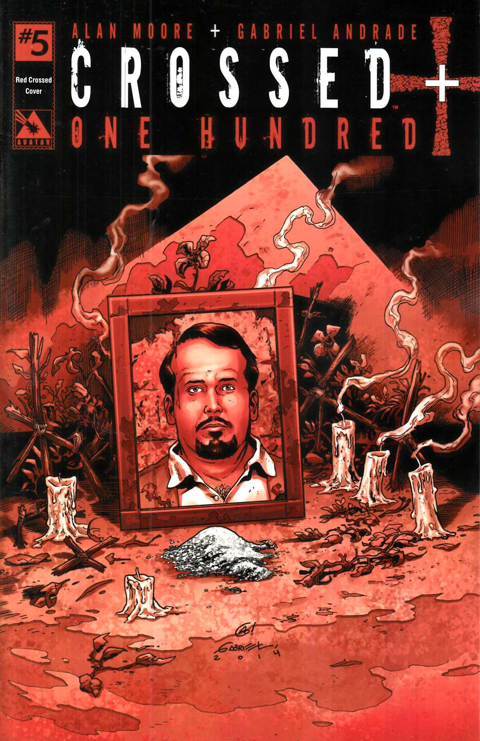 Crossed Plus 100 #5 Red Crossed Incentive Cover [Avatar Comic] LARGE