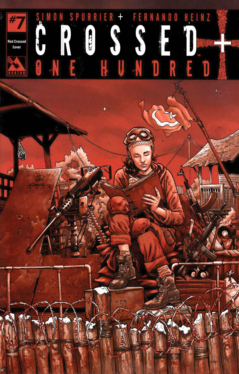 Crossed Plus 100 #7 Red Crossed Incentive Cover [Avatar Comic] THUMBNAIL