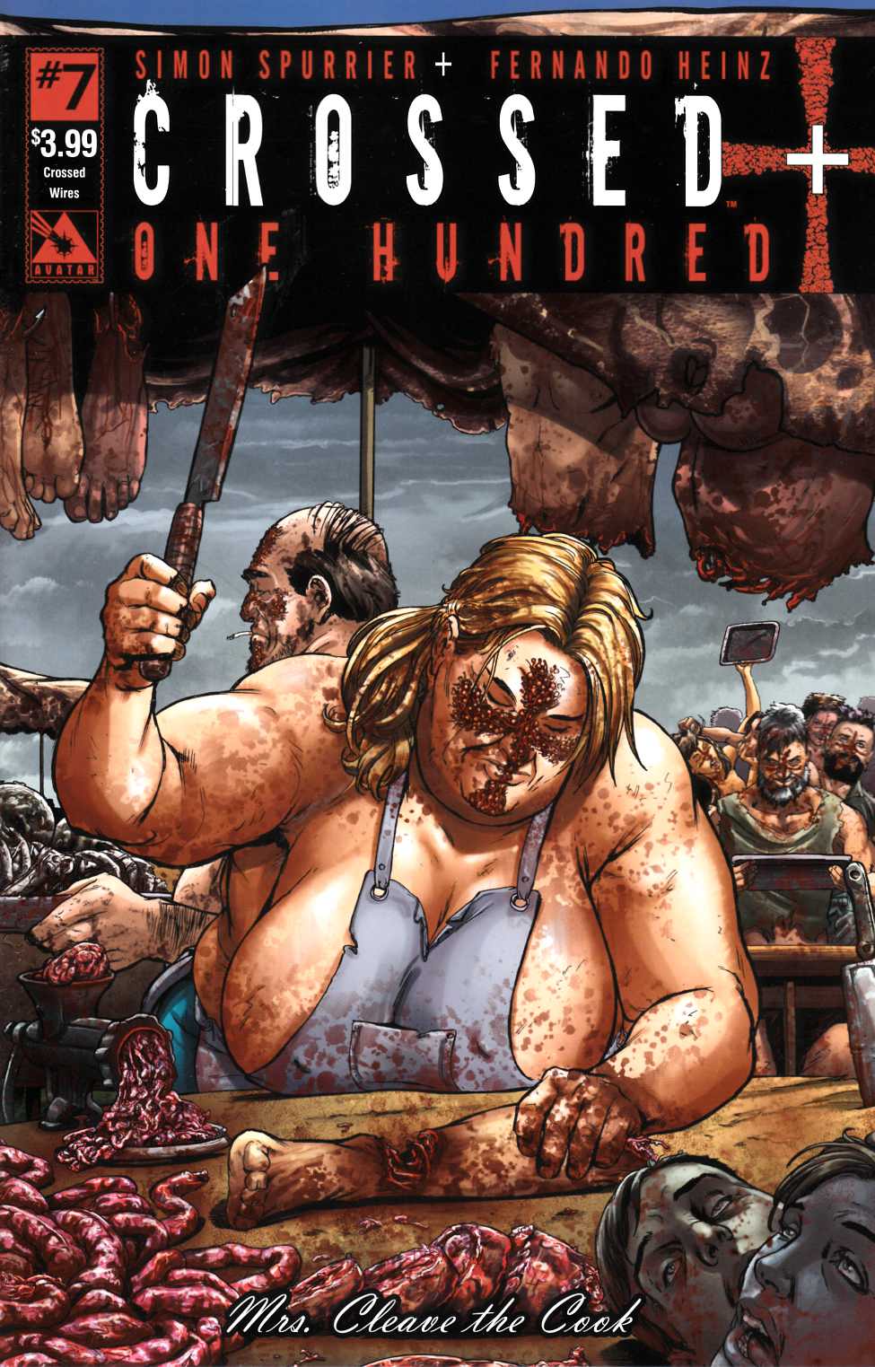 Crossed Plus 100 #7 Crossed Wires Cover [Avatar Comic] LARGE