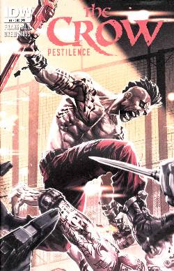 The Crow Pestilence #1 Subscription Cover [IDW Comic] LARGE