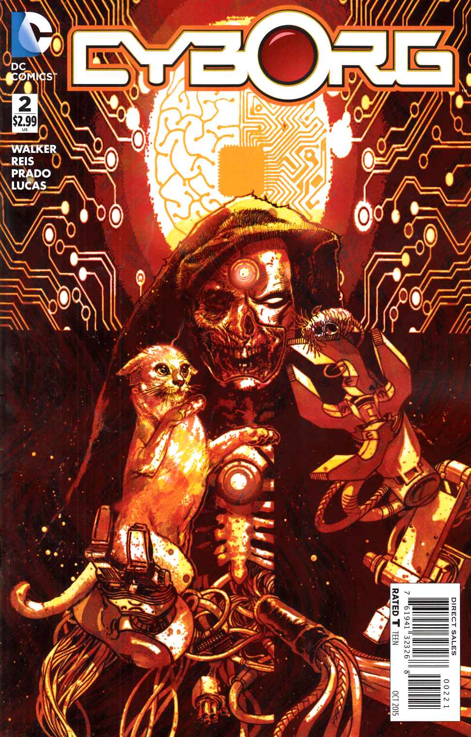 Cyborg #2 Harris Variant Cover [DC Comic] THUMBNAIL