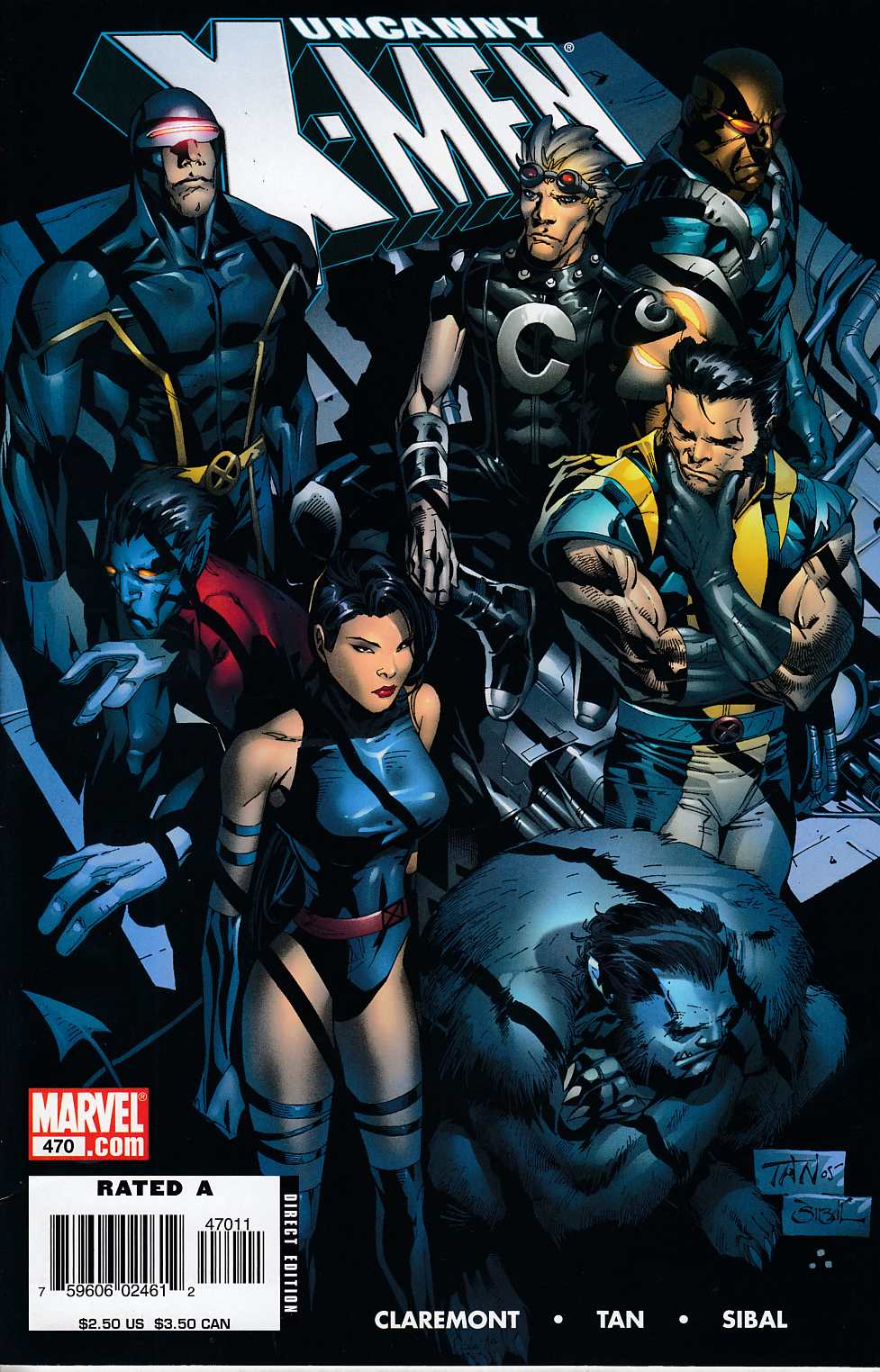 Uncanny X-Men #470 Very Fine (8.0) [Marvel Comic] LARGE