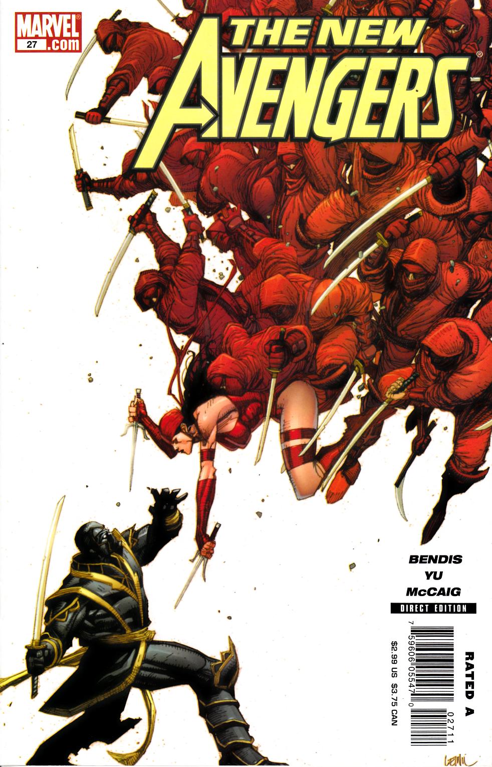 New Avengers #27 Near Mint (9.4) [Marvel Comic] LARGE
