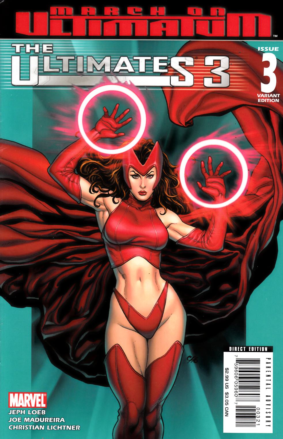 Ultimates 3 #3 Cho Variant Cover Very Fine (8.0) [Marvel Comic] THUMBNAIL