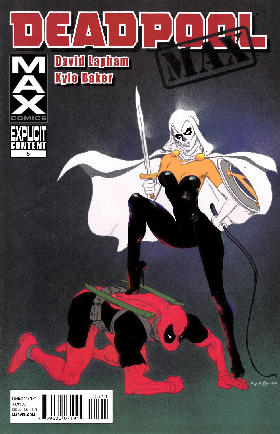 Deadpool Max #5 Near Mint Minus (9.2) [Marvel Comic]