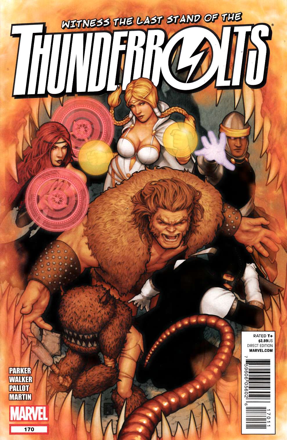 Thunderbolts #170 Near Mint Minus (9.2) [Marvel Comic] THUMBNAIL