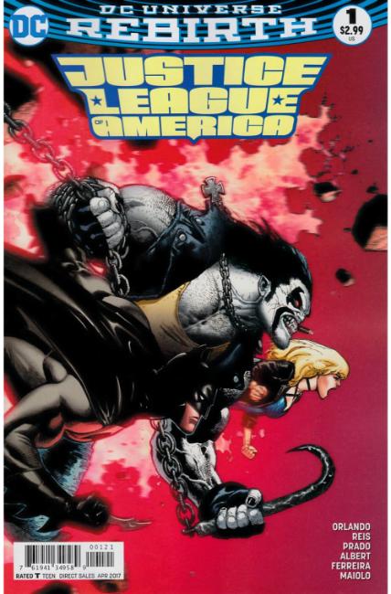 Justice League of America #1 Brooks Variant Cover [DC Comic] THUMBNAIL