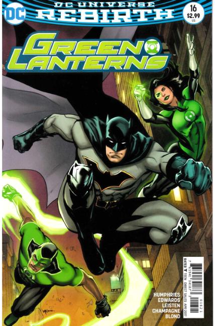 Green Lanterns #16 Lupacchino Variant Cover [DC Comic]