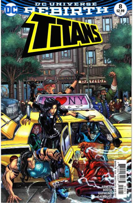 Titans #8 Bradshaw Variant Cover [DC Comic] THUMBNAIL